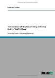The function of the Isaiah story  in Henry Roth´s "Call It Sleep"