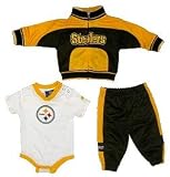 Pittsburgh Steelers Infant 3-Piece Fleece Set