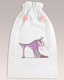 Victorian Purple Shoe bag