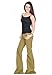 Glamour Outfitters Women's Cord Flares Bell Bottom Trousers - Brown