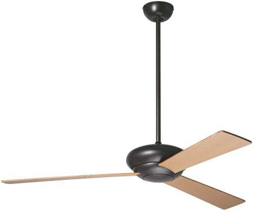 42" Period Arts Atlus Maple Blades Dark Bronze Ceiling Fan