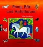 Pony, B�r und Apfelbaum