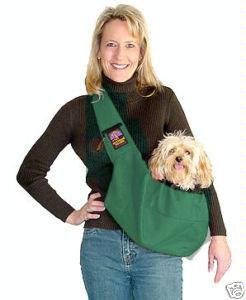 KYJEN SLING-GO PET CARRIER GREEN