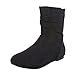 RADIANT TASTEFUL Women's New Fashion Casual Plain Shoe Hot Flat Heel Ankle Boots