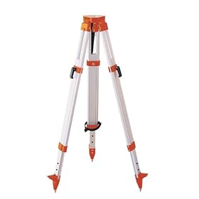 Agatec 1-16267 Heavy Duty Aluminum 5/8x11 Flat Head Contractor's Tripod