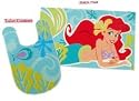 Disney Princess: Little Mermaid 2pc. Nylon Bath Set
