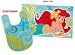 Disney Princess: Little Mermaid 2pc. Nylon Bath Set