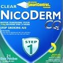 NicoDerm CQ 21 mg STEP 1 - 3 Week Kit - 21 Clear Nicotine Patches