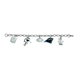 Carolina Panthers 5-Charm Bracelet