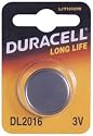 Duracell Coin Cell 3V Lithium battery Pack of 1 DL2016