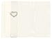 CR Gibson Jeweled Heart Wedding Guest Book (Pack of 2)