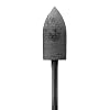 Rubberized Abrasive Bullet - 1200 Grit Silicon Carbide 3/32" Shank