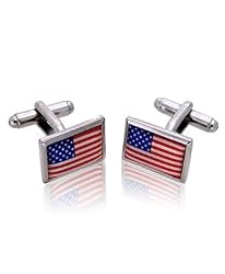 American Flag Novelty Cufflinks