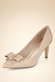 Limited Collection Bow Pointed Toe Court Shoes [T02-9264-S]