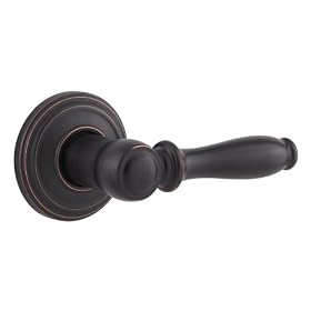 Kwikset 788ADL 11P CP Ashfield Dummy Lever, Venetian Bronze