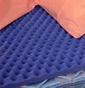 Bed Padding Eggcrate King, Size: 2 in X 72 in X 80 Inches - 1 ea