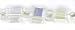 Blue Moon Glass Beads Machine Cut Cube 7" Strand/Pkg-Crystal Ab Blue Moon Glass Beads Machine Cut Cube 7" Strand/Pkg-Crystal Ab cover image