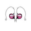 Koss CLIPPERPNK Clipper Lightweight Clip-on Stereophone with In-line Volume Control - (PINK)
