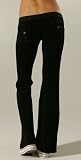 JUICY COUTURE Velour - Juicy Couture Basic Velour Snap Pocket Cargo Pants BLACK (2007 Arrival)