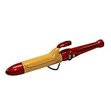 CHI Air Texture Tourmaline Ceramic Curling Iron, Fire Red, 1 img