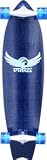 Dregs 37.5 F-1 Fiberweave Blue Complete Longboard