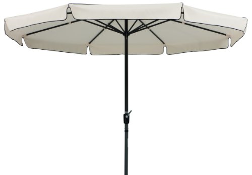 Schneider Sonnenschirm 744-02 AMALFI ca. 400cm, rund, natur Preisvergleich
