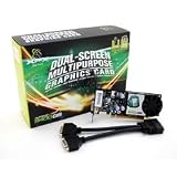 XFX PVT86SWML4 GeForce 8400GS 256MB GDDR2 DMS-59 Dual DVI Low Profile Monitor Solution PCI Express x16 Video Card