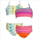 Girls Two Piece Adjustable Strap Bikini