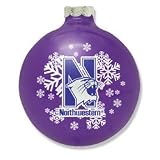 Northwestern Wildcats Christmas Ornaments