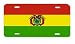 Bolivia Bolivian Flag Vanity Auto License Plate