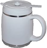 Thermal Ceramic Carafe - White