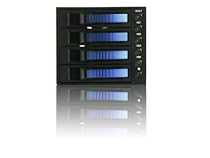 I-Star BPU-340-SA - Hard drive array - 4 bays ( SATA-300 ) - 0 x HD - Serial ATA-300 (external)
