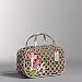 AUTHENTIC COACH CJI SIGNATURE MULTIFUNCTION COSMETIC BAG 42520 (Khaki/Metallic)