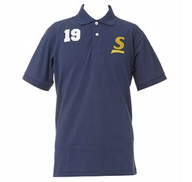 ダンロップ SRIXON ポロシャツ スリクソン 半袖ポロ SXP0162A 509 ブルー L