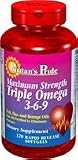 Puritan's Pride Maximum Strength Triple Omega 3-6-9 (120 Softgels) 1 Bottle