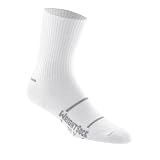 Wrightsock Men's / Women's Cushioned DLX Double Layer Crew Socks, 2 Pair Pack