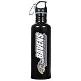 Ravens 26 Oz Stainless Steel Water Bottle in Black