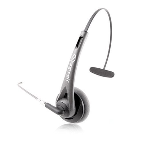 NoiseHush N70 2.5mm Headset - Lightweight/Over-Head Comfort Design - iPhone, Blackberry, HTC, Samsung, LG, Motorola, and Nokia