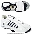 K-Swiss Men's Defier RS (White/Navy) Tennis Shoes, Available in Sizes 6.5 thru 14