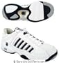 K-Swiss Men's Defier RS (White/Navy) Tennis Shoes - Size 11