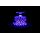 Fortune Products LB-RGBW-6 Super Bright 40 LED Light Base, 6-1/8" Diameter x 1-1/8" Height, Multi-Color