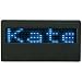SCROLLING LED NAME BADGE, BLUE LEDS