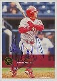 Eric Valent, Reading Phillies - Phillies Affiliate, 2000 Just Memorabilia Autographed Card
