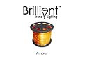 150' 120-volt 2-Wire 1/2" Rope Light (Amber-Orange) w/ Acc