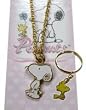 Peanuts Snoopy Jewelry - Snoopy Necklace + Woodstock Ring