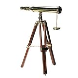 Authentic Models Brass Tabletop Telescope - AMD085