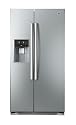 LG GWL207FSQA American Style Fridge Freezer Brushed Steel