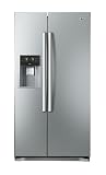LG GWL207FSQA American Style Fridge Freezer Brushed Steel
