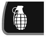 Hand Grenade Car Decal / Sticker
