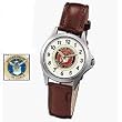 Ladies U.S. AIR FORCE Military Emblem Strap Watch in Tin AIR FORCE